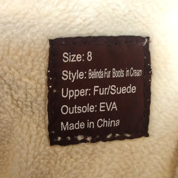 Joyfolie Belinda fur and suede toddler boots - Picture 4 of 7